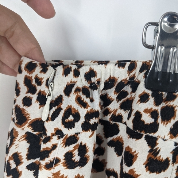 NWT BAR III Leopard Pencil Skirt - Picture 4 of 6